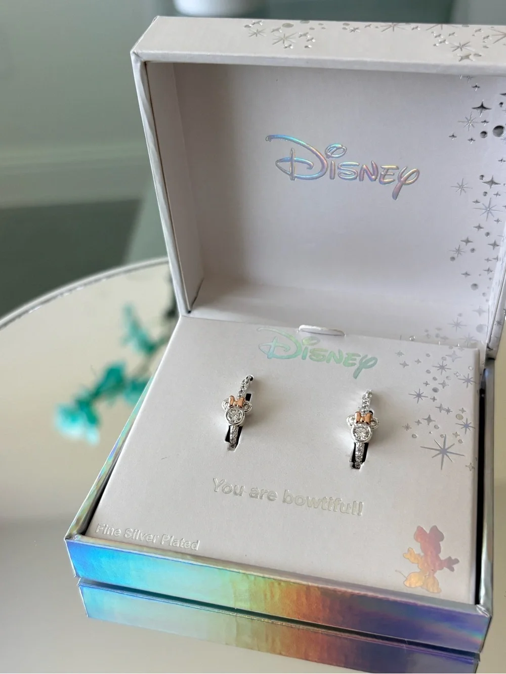 Disney Minnie Mouse Hoop Earrings